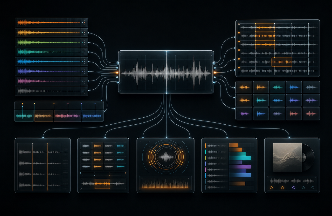AudioEncode workflow in the ProduceHits suite